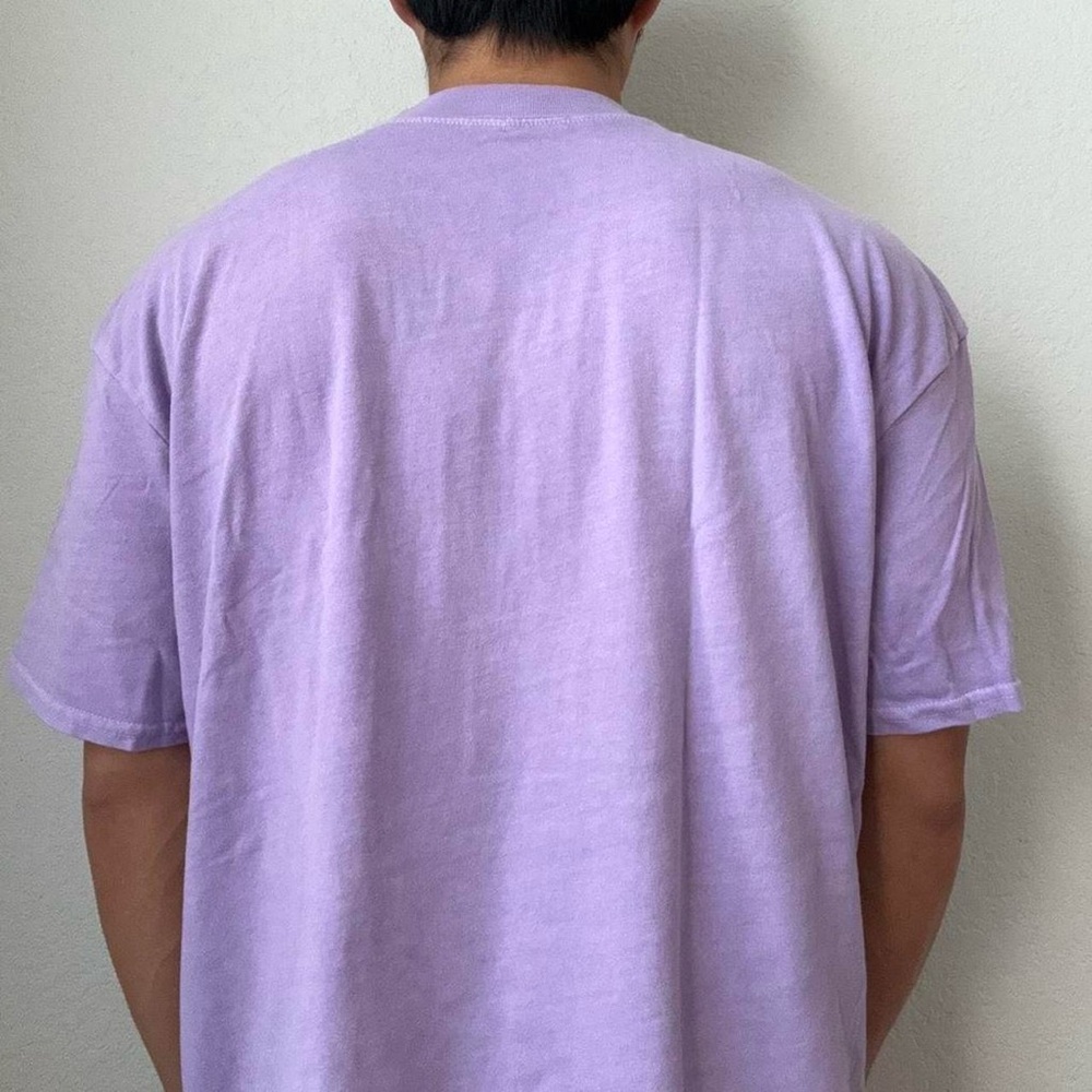 Pour Homme Skeleton Ribs Purple Graphic T-Shirt - Picture 2 of 5